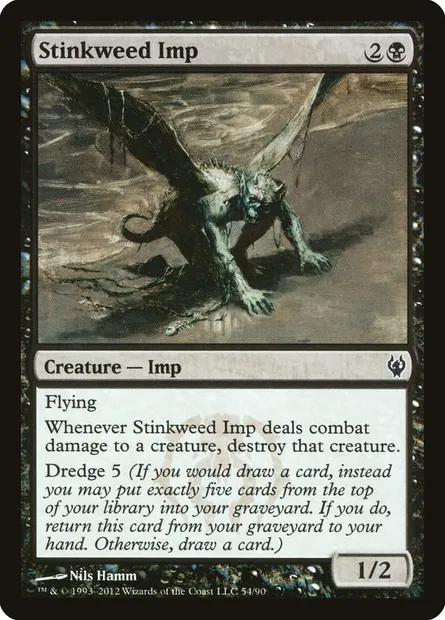 Diablotin de diplotaxis, carte Magic DDJ 54 — extension Duel Decks: Izzet vs. Golgari