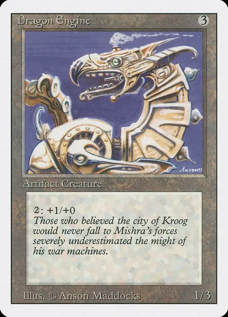 Dragon Engine, Magic card 3ED 246 — Revised Edition set