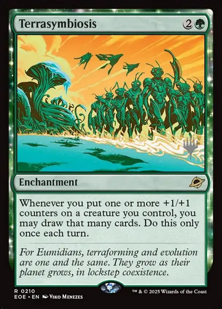 Terrasymbiosis, Magic card PEOE 210p — Edge of Eternities Promos set