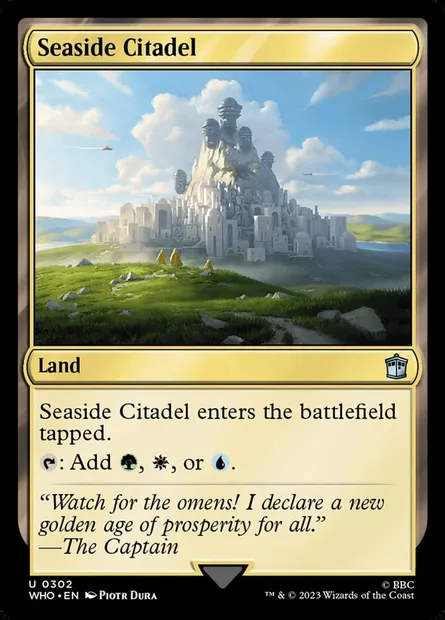 Seaside Citadel, Magic card WHO 302 — Doctor Who set