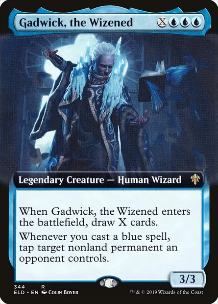 Gadwick, the Wizened, Magic card ELD 344 — Throne of Eldraine set