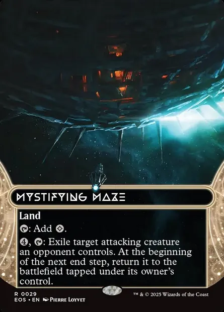Mystifying Maze, Magic card EOS 29 — Edge of Eternities: Stellar Sights set
