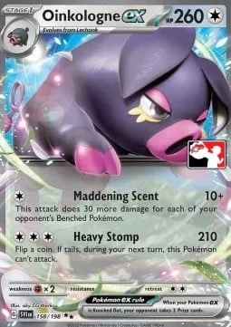 Fragroin-ex, carte Pokémon PPS 158-2 — extension Play! Pokémon Prize Pack Series