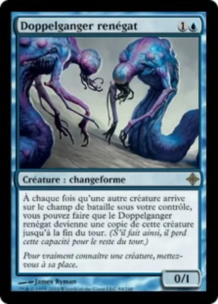 Doppelganger renégat, carte Magic ROE 84 — extension L'ascension des Eldrazi