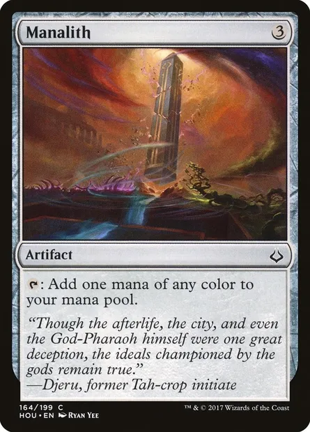Manalith, Magic card HOU 164 — Hour of Devastation set
