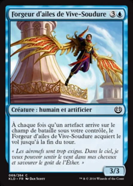 Forgeur d'ailes de Vive-Soudure, carte Magic KLD 69 — extension Kaladesh