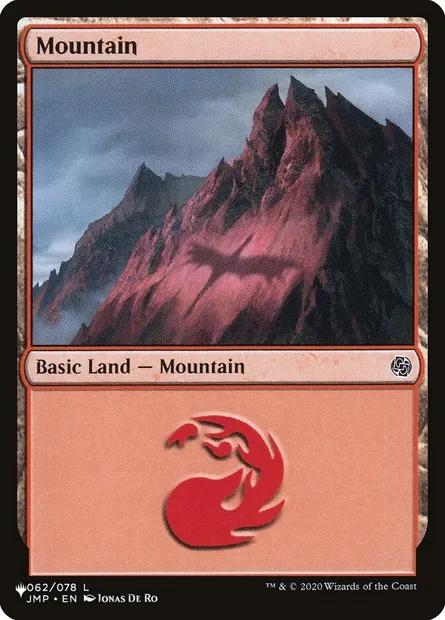 Montagne, carte Magic PLST JMP-62 — extension The List