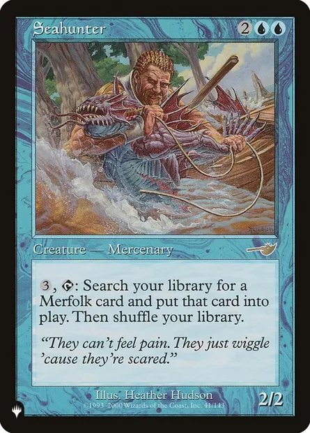 Seahunter, Magic card PLST NEM-41 — The List set