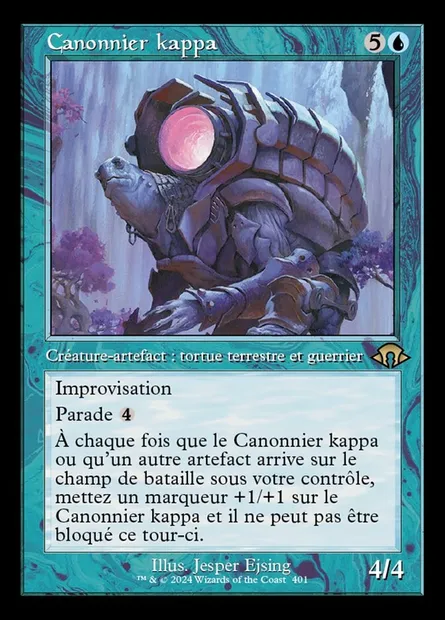 Canonnier kappa, carte Magic MH3 401 — extension Modern Horizons 3