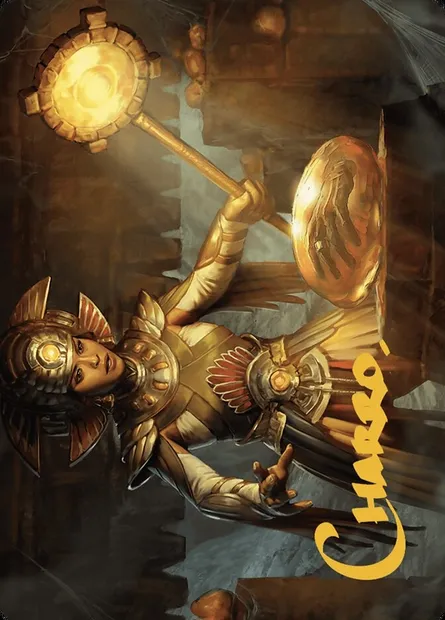 Curator of Sun's Creation // Curator of Sun's Creation, Magic card ALCI 18 — The Lost Caverns of Ixalan Art Series set