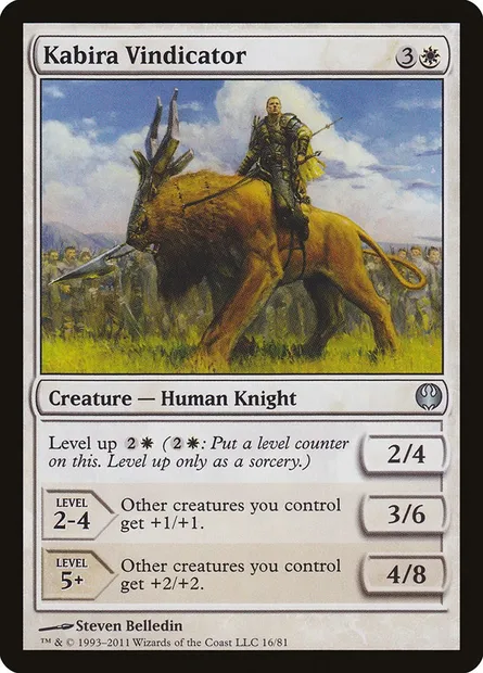 Kabira Vindicator, Magic card DDG 16 — Duel Decks: Knights vs. Dragons set