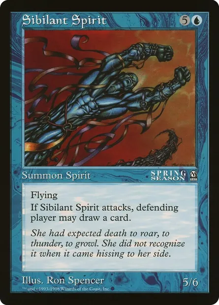 Esprit stridulent, carte Magic OLEP 41 — extension Oversized League Prizes