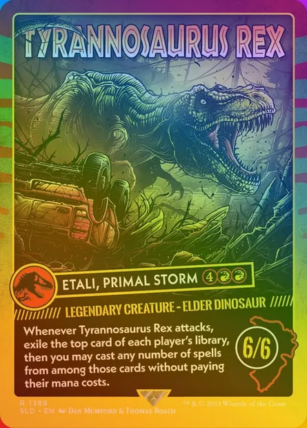 Etali, Primal Storm, Magic card SLD 1389★ — Secret Lair Drop set
