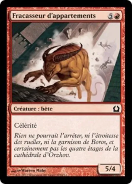 Fracasseur d'appartements, carte Magic RTR 108 — extension Retour à Ravnica