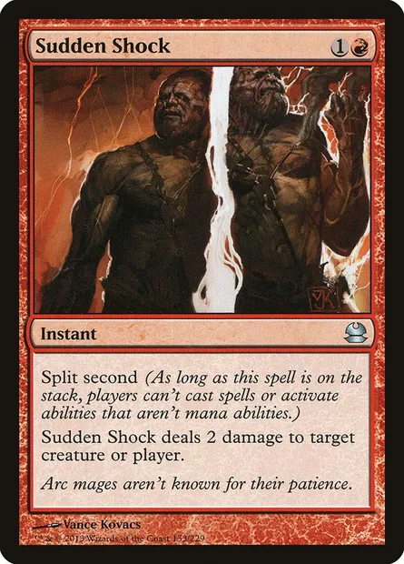 Sudden Shock, Magic card MMA 133 — Modern Masters set