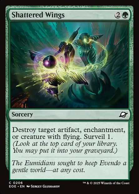 Shattered Wings, Magic card EOE 206 — Edge of Eternities set