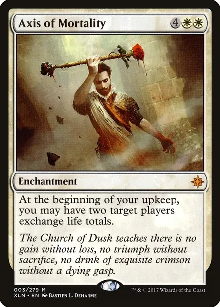 Axis of Mortality, Magic card XLN 3 — Ixalan set