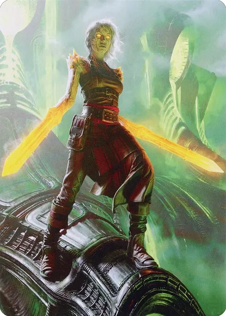 Nahiri, the Unforgiving // Nahiri, the Unforgiving, carte Magic AONE 51 — extension Phyrexia: All Will Be One Art Series