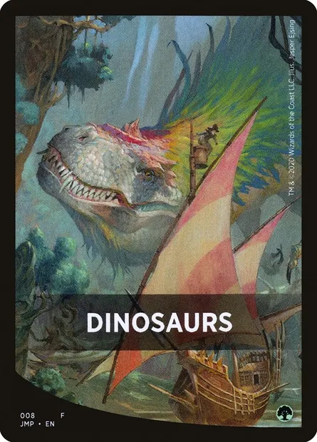 Dinosaurs, carte Magic FJMP 8 — extension Jumpstart Front Cards