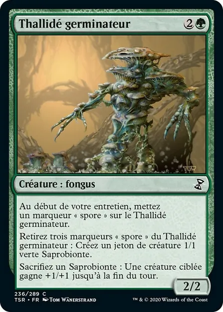 Thallidé germinateur, carte Magic TSR 236 — extension Spirale Temporelle Remastered