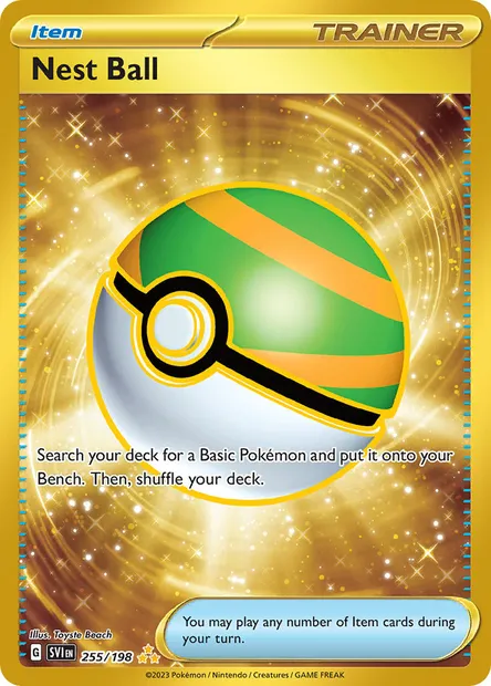 Nest Ball, Pokémon card SVI 255 — Scarlet & Violet set