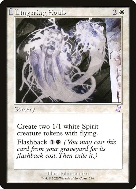 Lingering Souls, Magic card TSR 296 — Time Spiral Remastered set