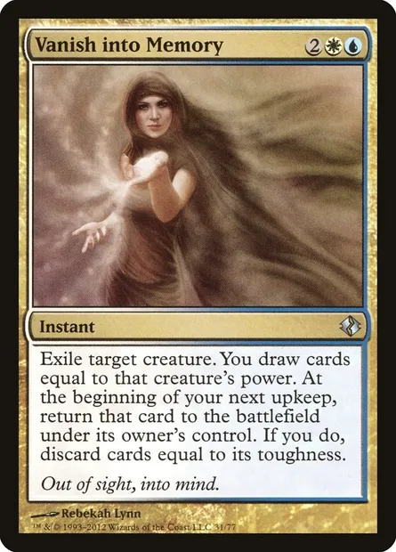 Vanish into Memory, Magic card DDI 31 — Duel Decks: Venser vs. Koth set