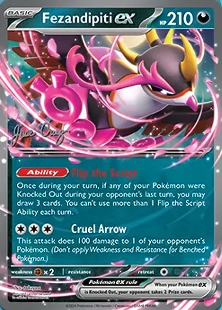 Fezandipiti ex, Pokémon card WCD25 ct385592 — World Championship Decks 2025 set