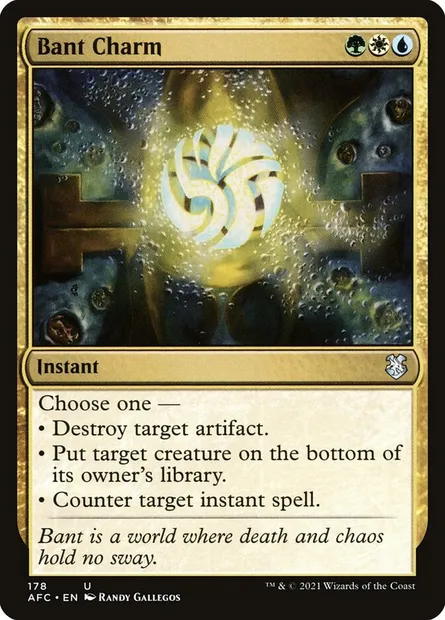 Bant Charm, Magic card AFC 178 — Forgotten Realms Commander set