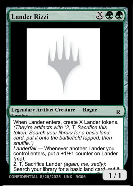 Lander Rizzi, Magic card UNK RG06c — Unknown Event set