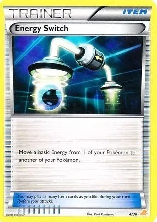 Échange d'Énergie, carte Pokémon TK5E 004 — extension BW Trainer Kit Excadrill