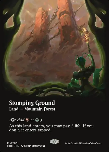 Stomping Ground, Magic card EOE 283 — Edge of Eternities set