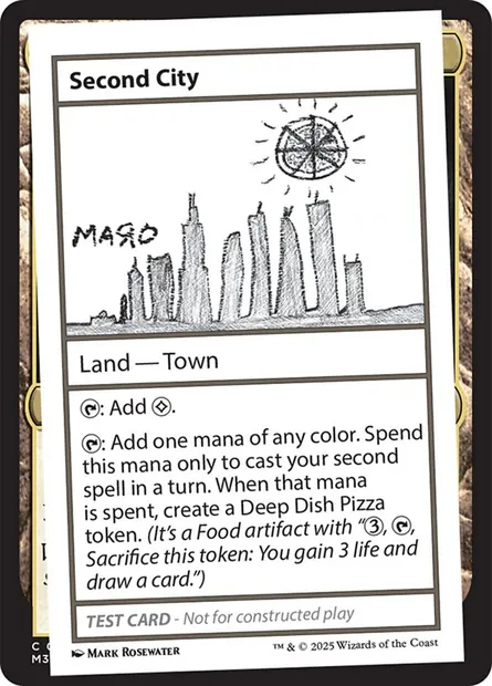 Second City, Magic card PF25 4 — MagicFest 2025 set