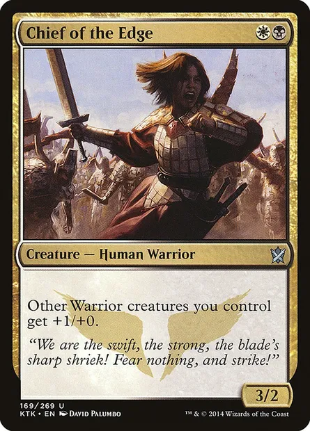 Chief of the Edge, Magic card KTK 169 — Khans of Tarkir set