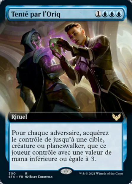 Tenté par l'Oriq, carte Magic STX 300 — extension Strixhaven: l'Académie des Mages