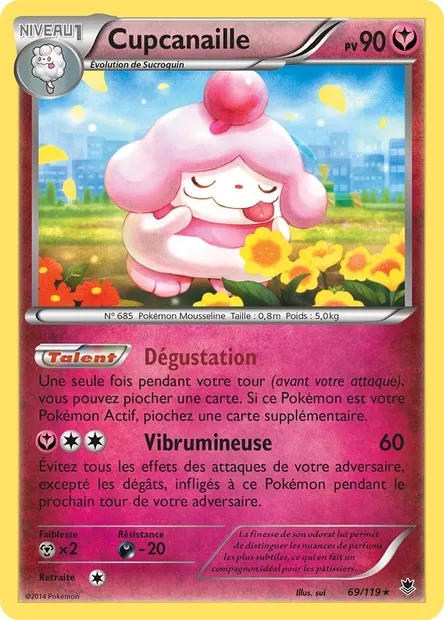 Cupcanaille, carte Pokémon PHF 69 — extension Vigueur Spectrale