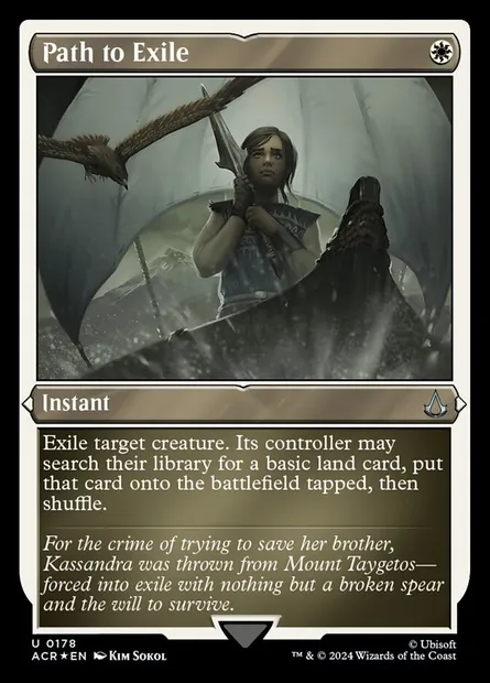 Path to Exile, Magic card ACR 178 — Assassin's Creed set