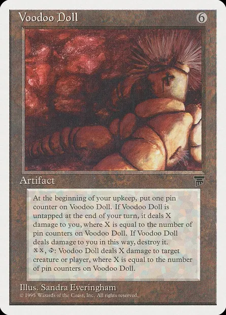 Voodoo Doll, Magic card CHR 111 — Chronicles set
