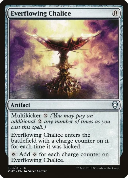 Everflowing Chalice, Magic card CM2 188 — Commander Anthology Volume II set
