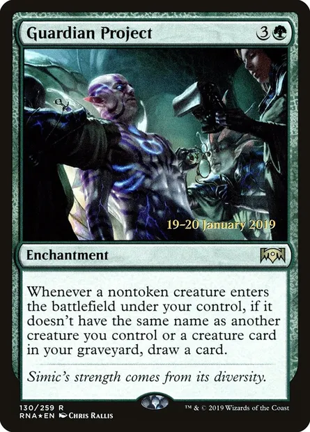 Guardian Project, Magic card PRNA 130s — Ravnica Allegiance Promos set