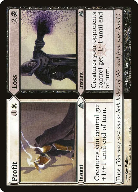 Profit // Loss, Magic card DGM 130 — Dragon's Maze set