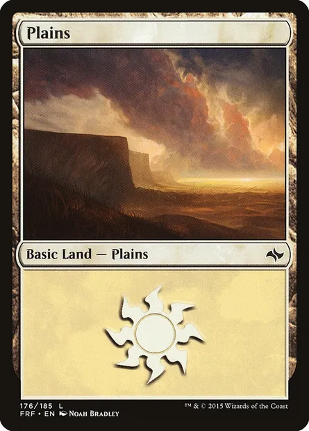 Plains, Magic card FRF 176 — Fate Reforged set