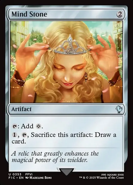 Mind Stone, Magic card FIC 353 — Final Fantasy Commander set