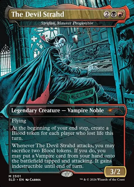 Strefan, Maurer Progenitor, Magic card SLD 2501 — Secret Lair Drop set