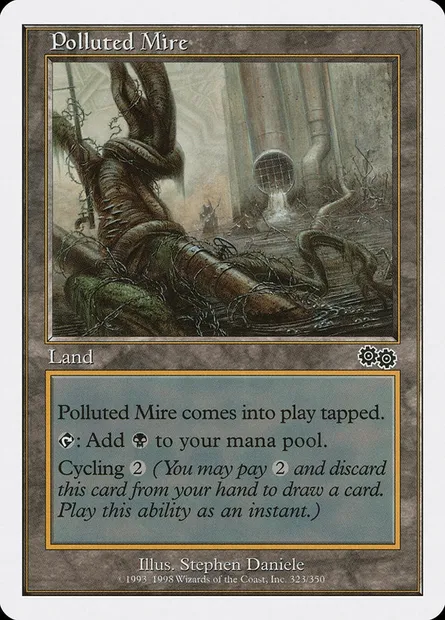Polluted Mire, Magic card ATH 74 — Anthologies set