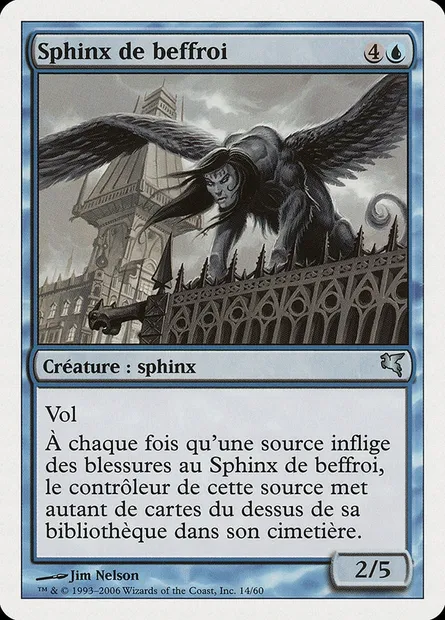 Sphinx de beffroi, carte Magic PSAL H14 — extension Salvat 2005