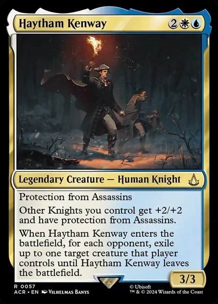 Haytham Kenway, Magic card ACR 57 — Assassin's Creed set