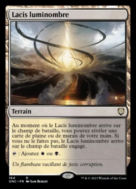 Lacis luminombre, carte Magic ONC 164 — extension Phyrexia: All Will Be One Commander