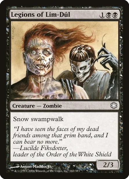 Legions of Lim-Dûl, Magic card CST 142 — Coldsnap Theme Decks set