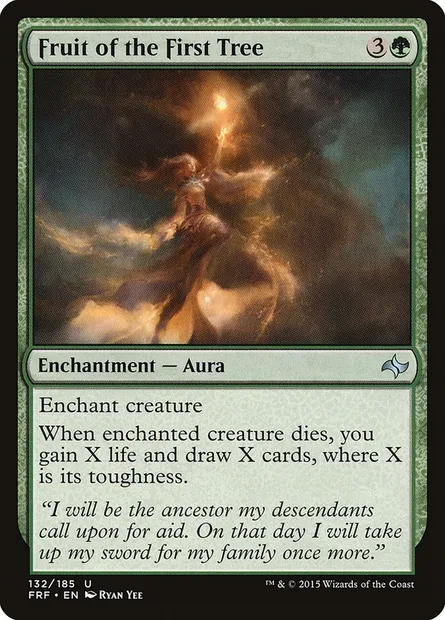 Fruit of the First Tree, Magic card FRF 132 — Fate Reforged set